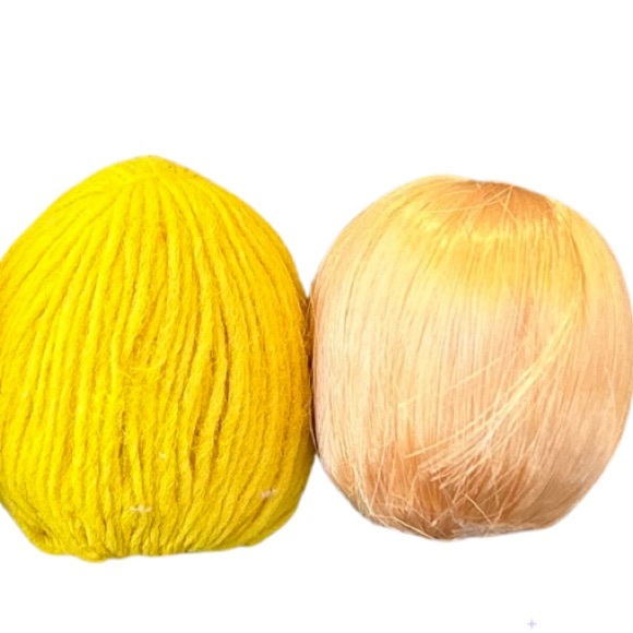 Vintage 1960s Mid Century Doll Heads Set of 3 - Picture 3 of 4